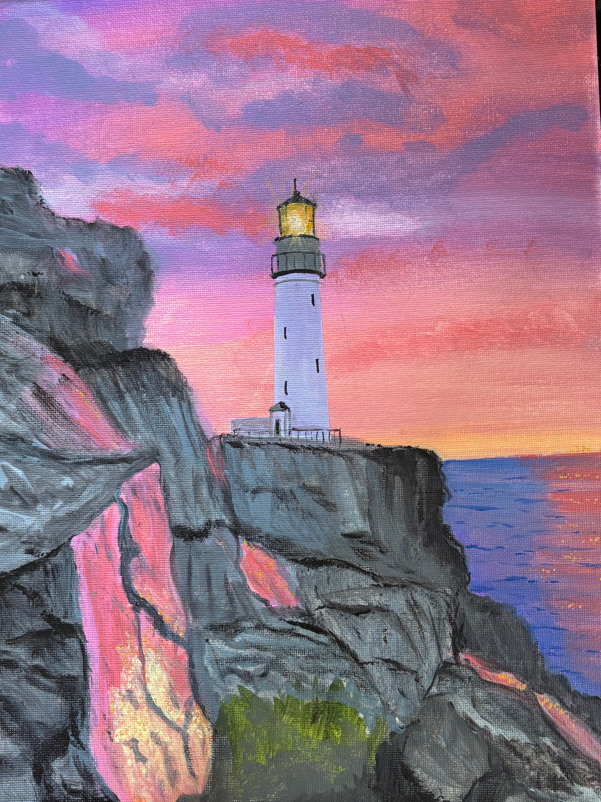 Pink Rock Lighthouse