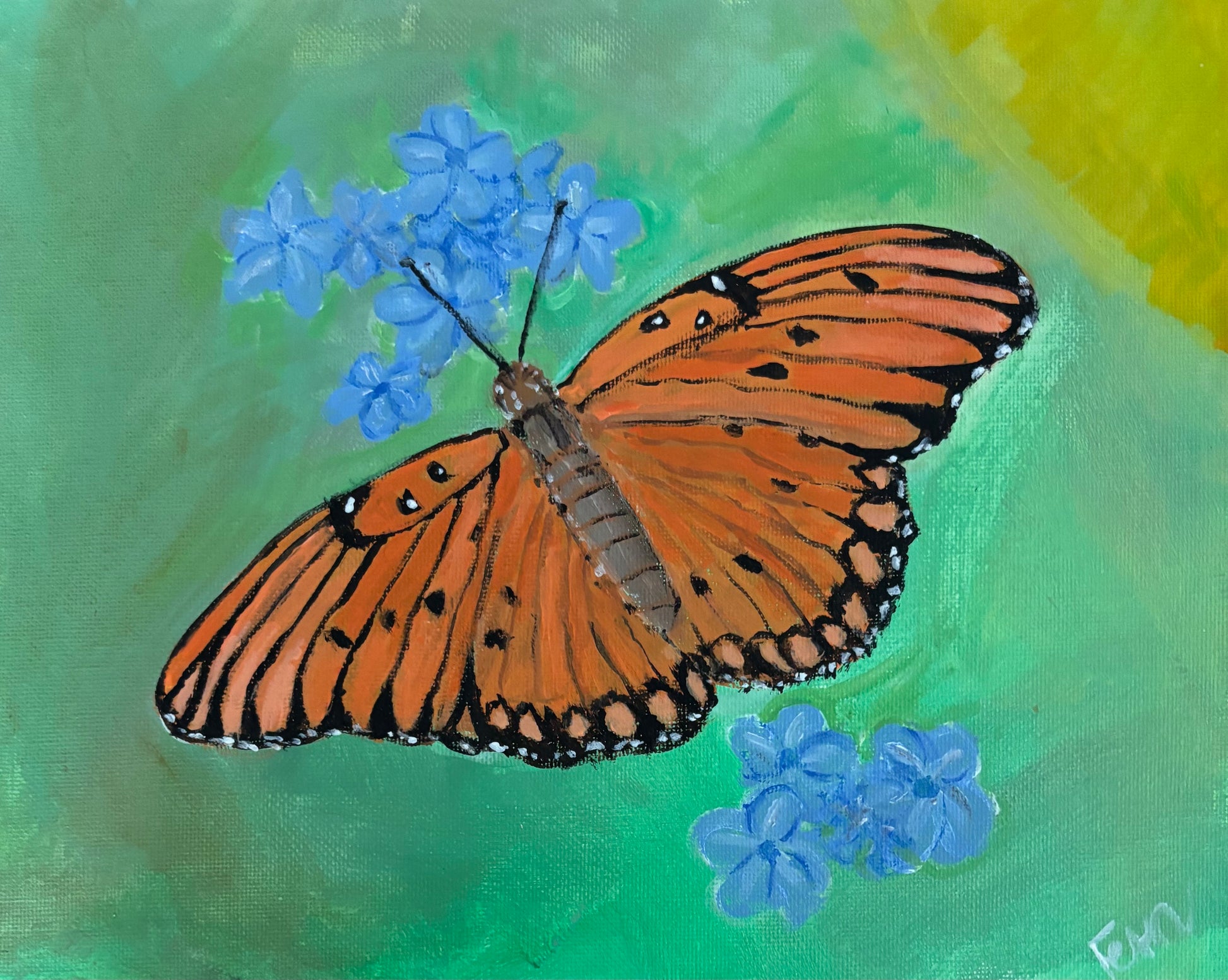 Gulf Fritillary Butterfly
