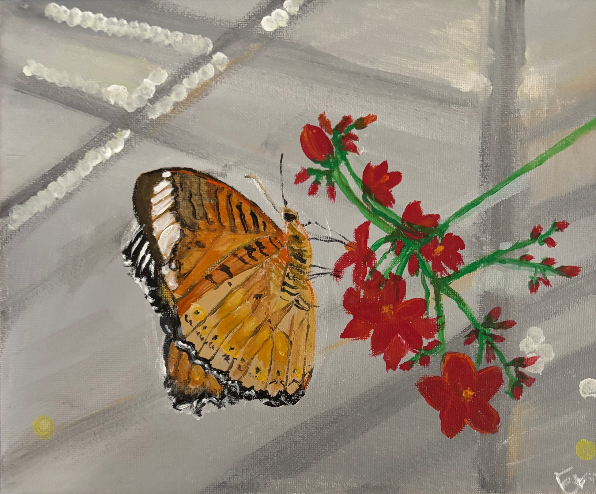 Silvery Checkerspot Butterfly