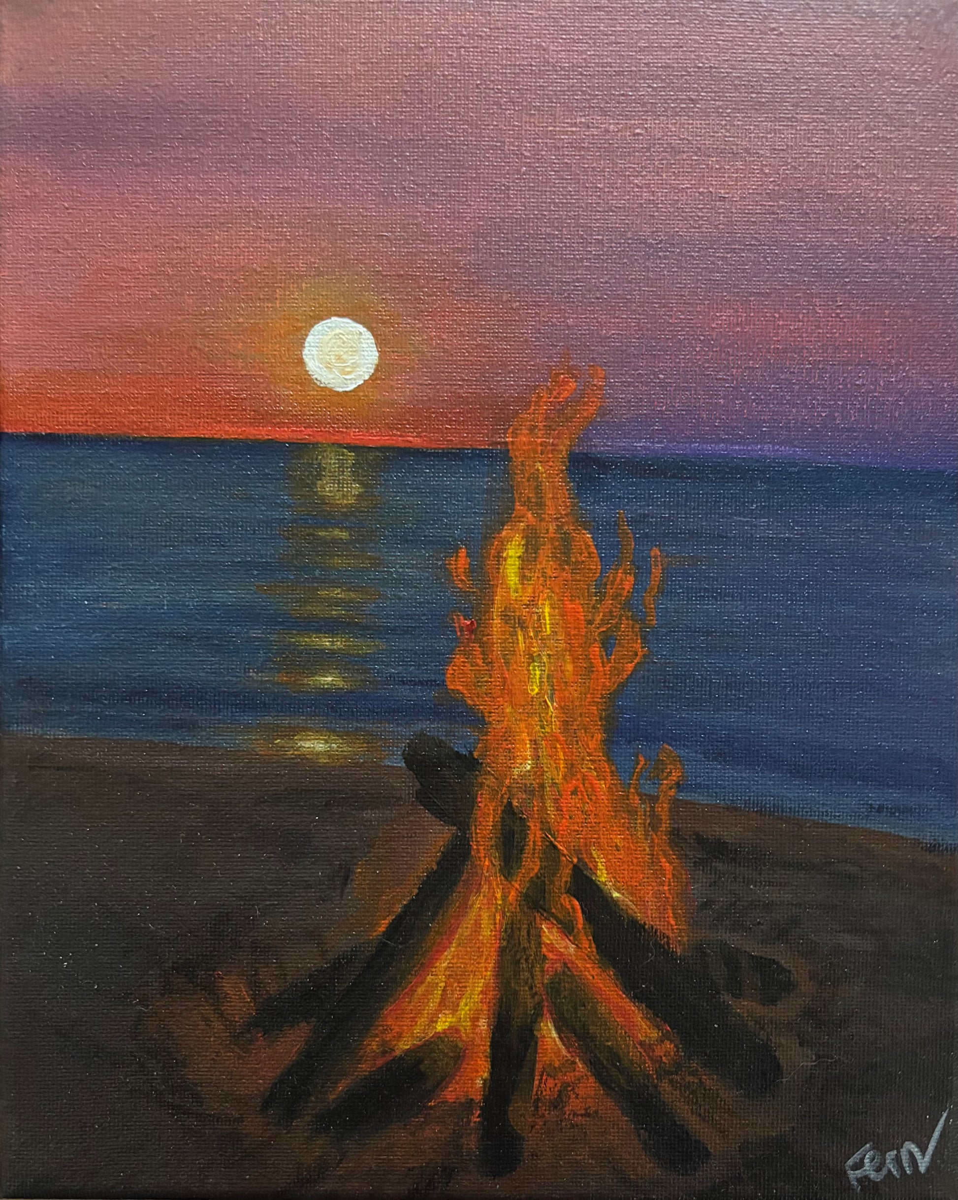 Beach Bonfire