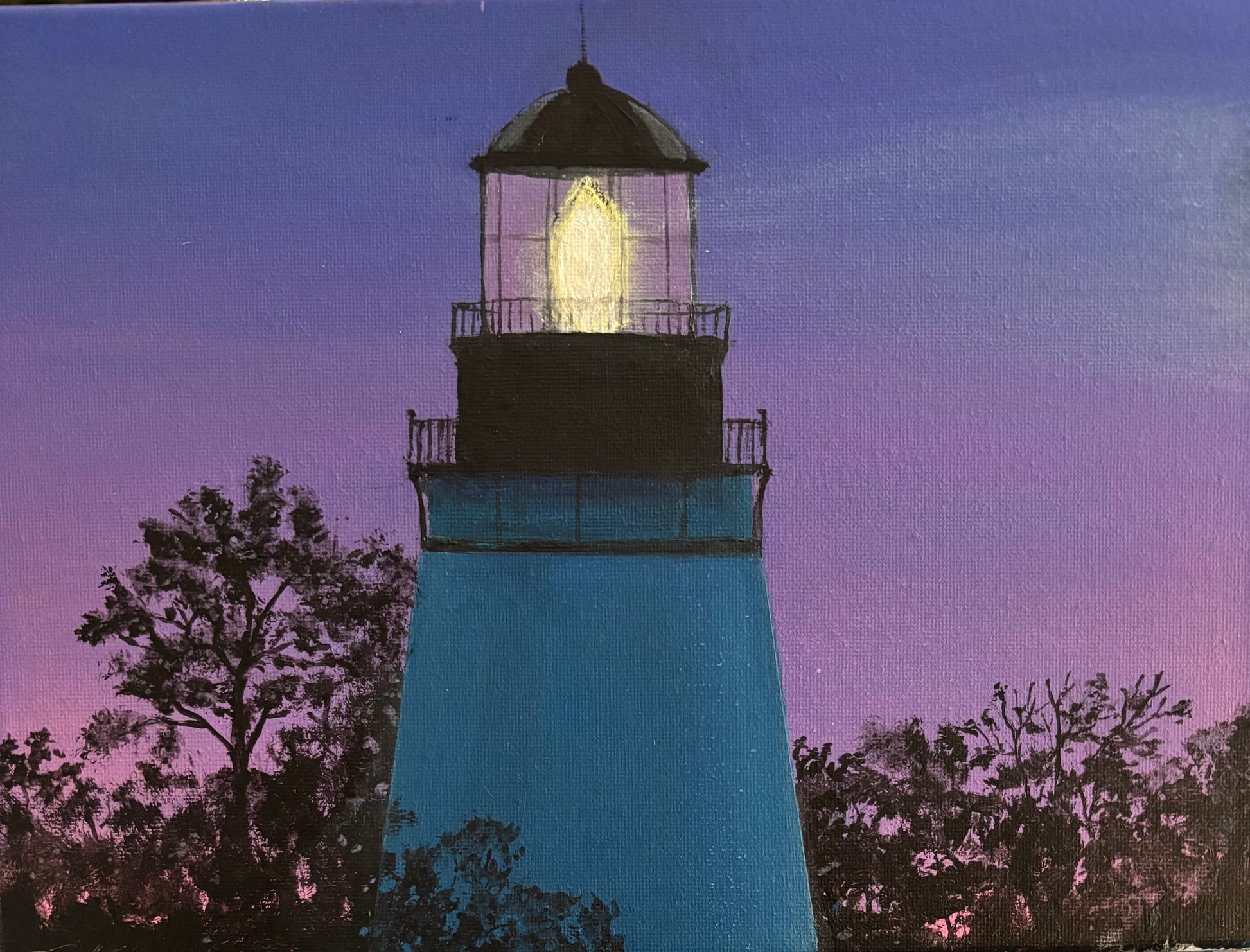 Lighthouse Reverie — Coastal Twilight