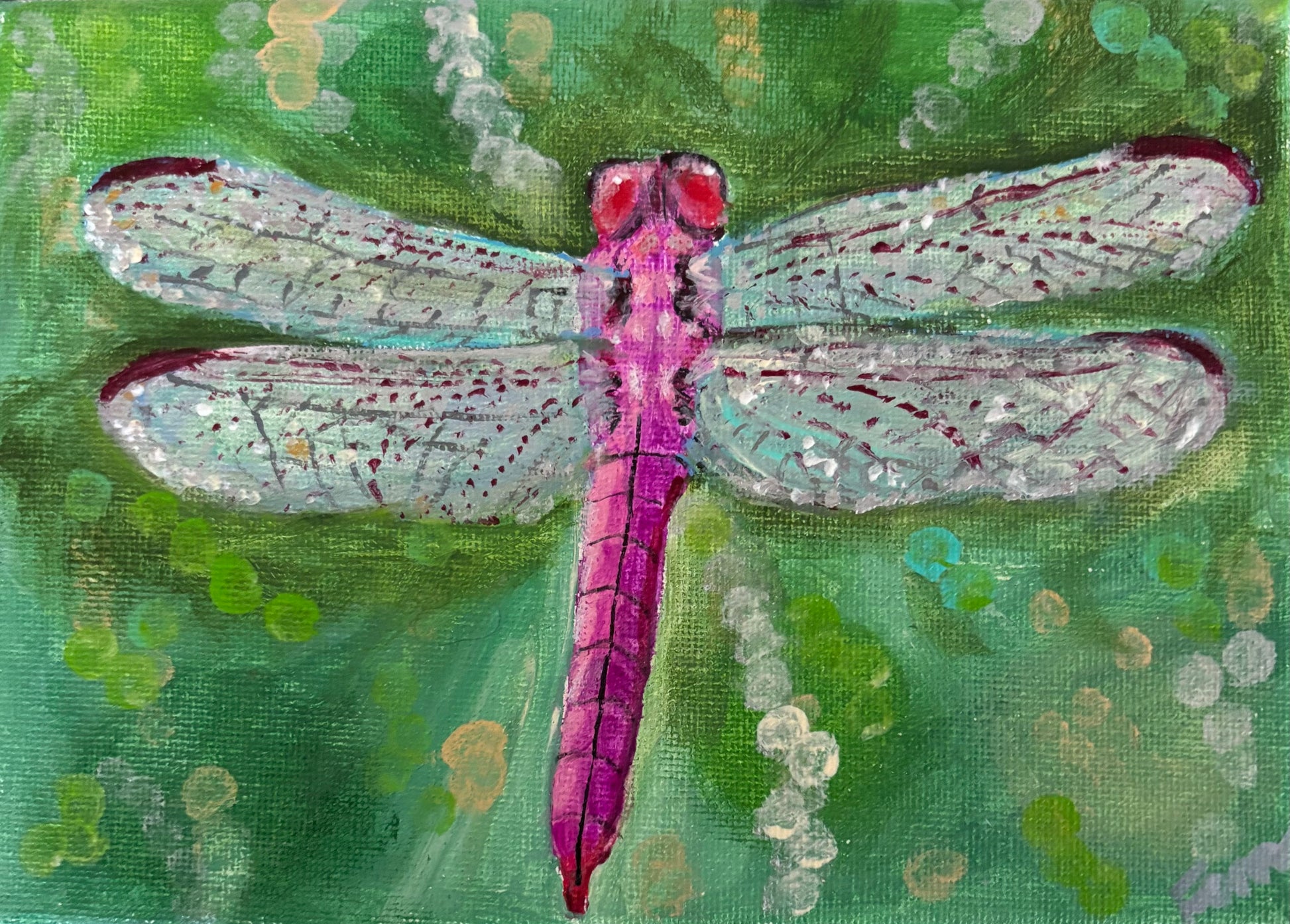 Rose Wings — Dragonfly in Bloom
