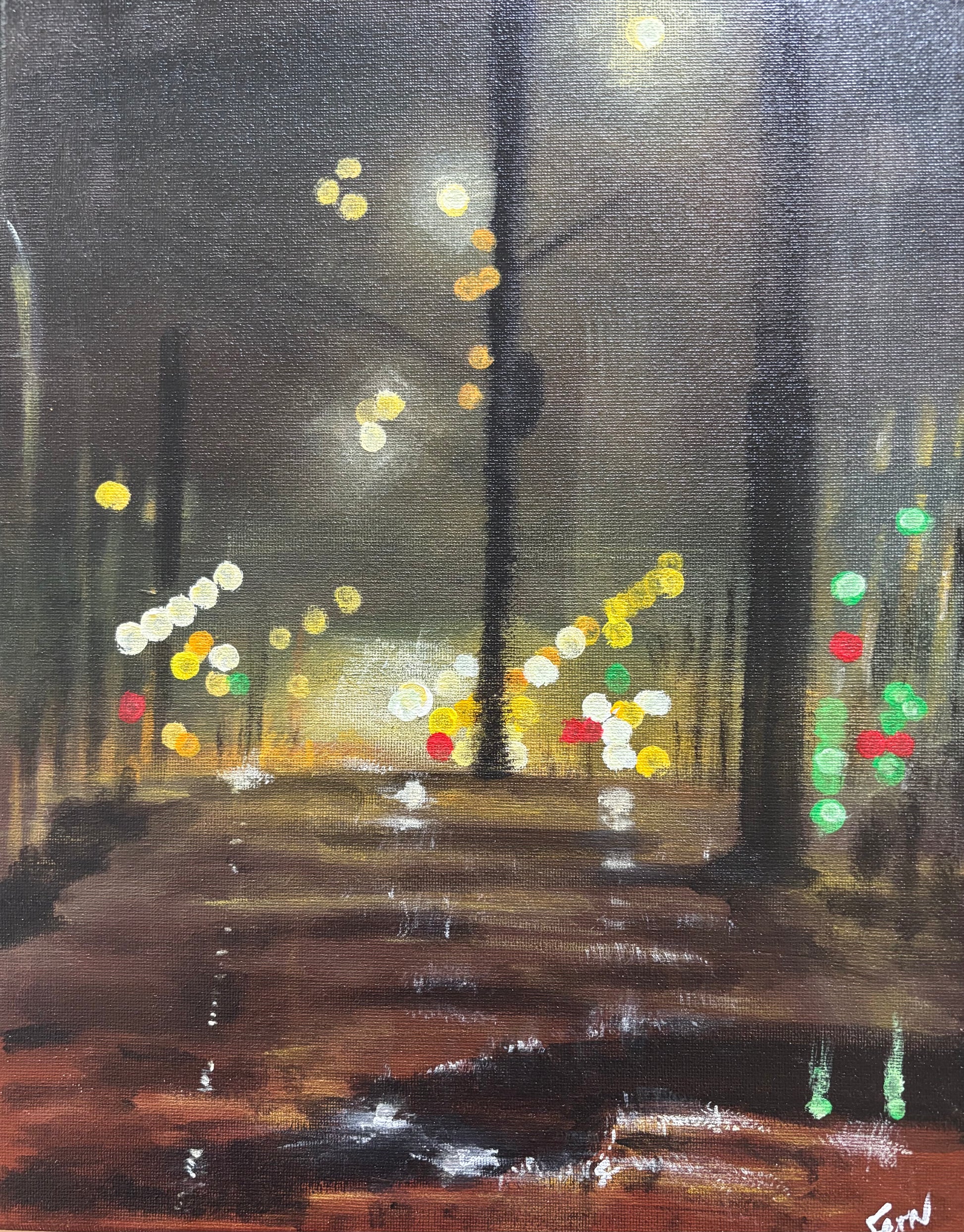 Rainy Night in the city