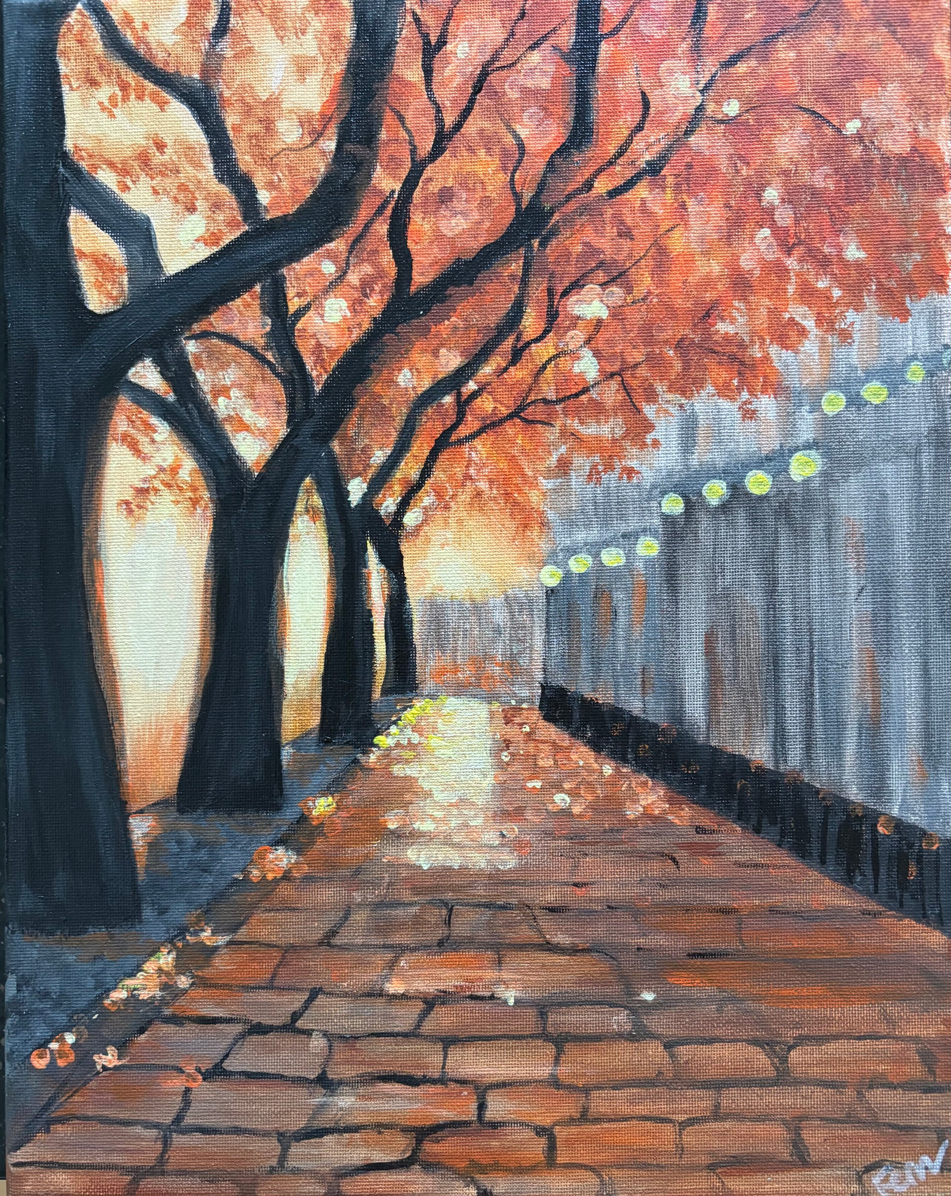 Autumn Sidewalk